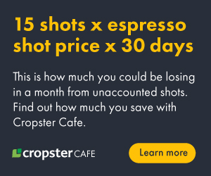 Cropster Cafe banner ad