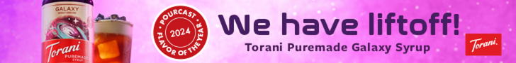 Torani Galaxy Syrup Banner Ad