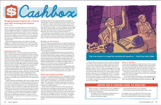 Barista Magazine August + September 2019 Issue Cashbox