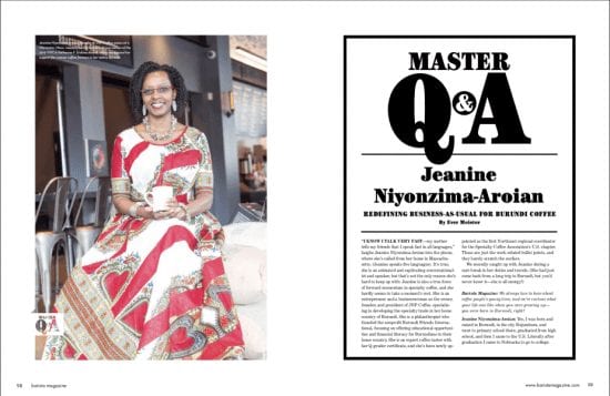 Barista Magazine August + September 2019 Issue Master Q&A