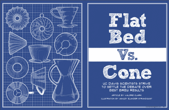 Barista Magazine August + September 2019 Issue Flat Bed vs Cone