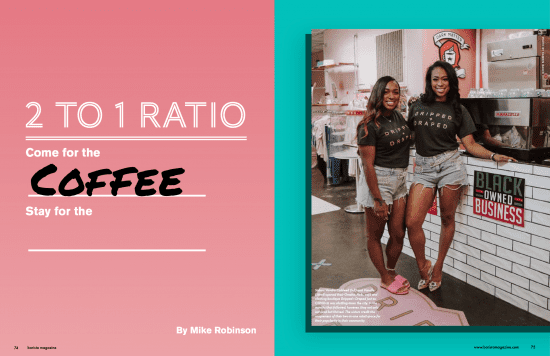 Barista Magazine October + November 2020 Issue 2 to 1 ratio sharing retail space