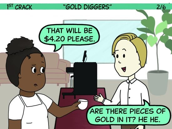 First Crack comic January 30, 2021 panel 2