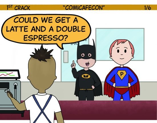 1st Crack Coffee Comic Feb. 20, 2021 Panel 1