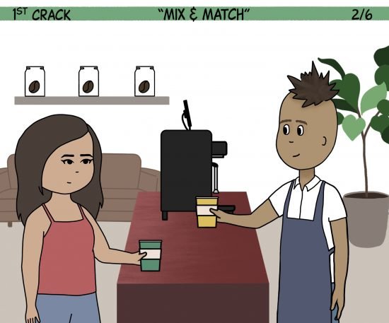 1st Crack Coffee Comic March 13, 2021 Panel 2