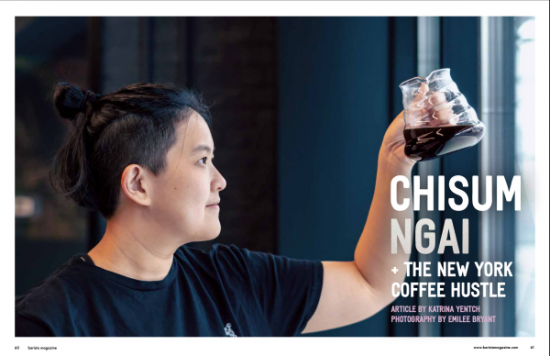 April + May 2021 issue cover feature spread with ChiSum Ngai