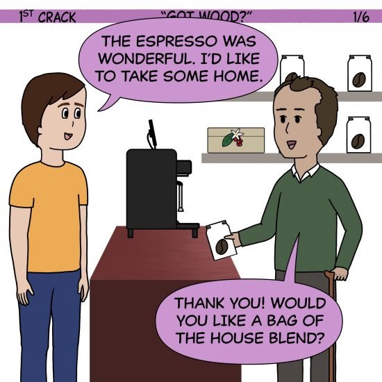 Es el primer cómic de Crack a Coffee para el fin de semana