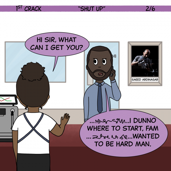 1st Crack a Coffee Comic for the Weekend - July 3, 2021 Panel 2