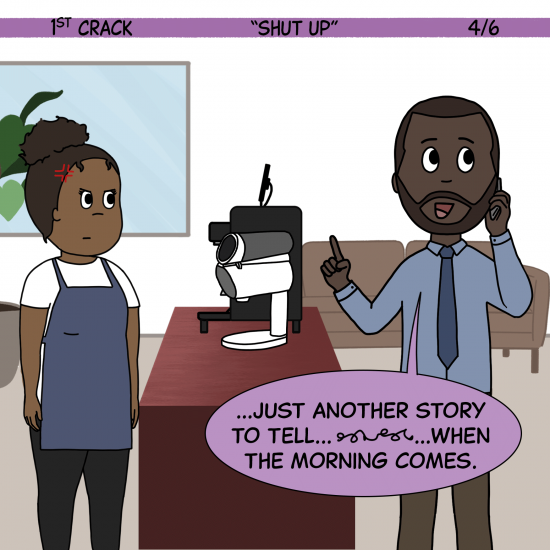 1st Crack a Coffee Comic for the Weekend - July 3, 2021 Panel 4