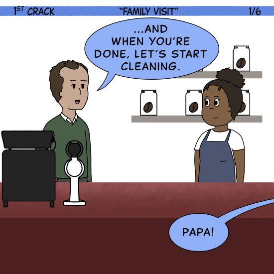 1st Crack a Coffee Comic for the Weekend - July 24, 2021 Panel 1