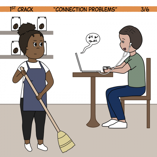 1st Crack a Coffee Comic for the Weekend - Sept. 4, 2021 Panel 3