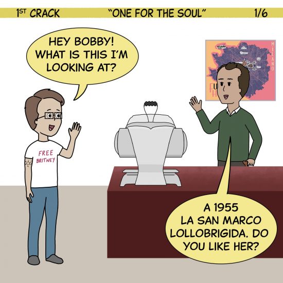 1st Crack a Coffee Comic for the Weekend - Oct. 2, 2021 Panel 1