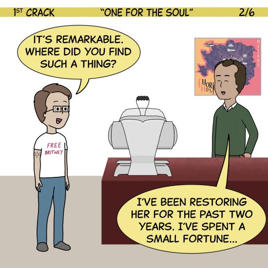 1st Crack a Coffee Comic for the Weekend - Oct. 2, 2021 Panel 2