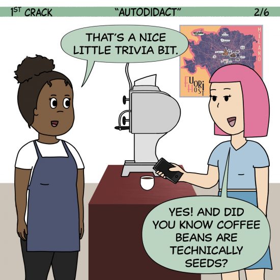 1st Crack a Coffee Comic for the Weekend - Oct. 2, 2021 Panel 2