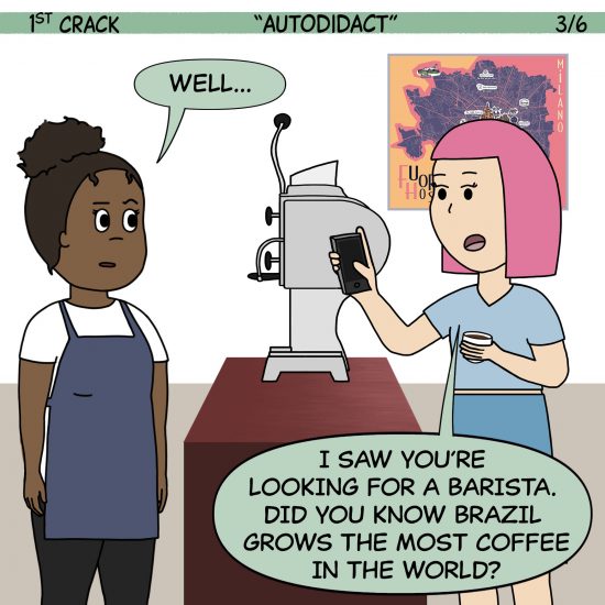 1st Crack a Coffee Comic for the Weekend - Oct. 2, 2021 Panel 3