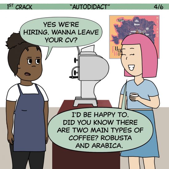 1st Crack a Coffee Comic for the Weekend - Oct. 2, 2021 Panel 4