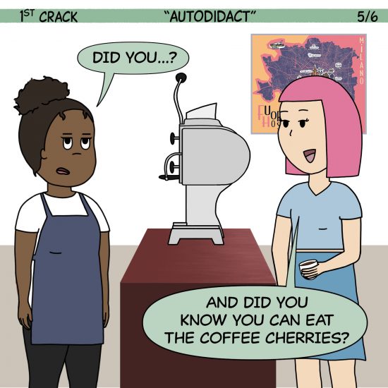 Primer cómic de Crack a Coffee para el fin de semana - 2 de octubre de 2021 Panel 5