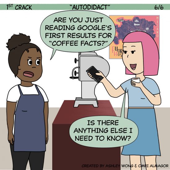 1st Crack a Coffee Comic for the Weekend - Oct. 2, 2021 Panel 6