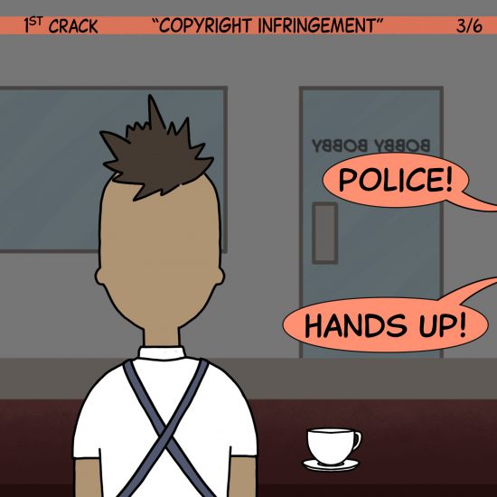 Primer cómic de Crack a Coffee para el fin de semana - 30 de octubre de 2021 Panel 3
