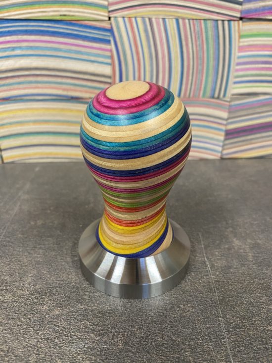 Check Out These Colorful Tampers Made from Trashed Skateboards - Barista  Magazine Online