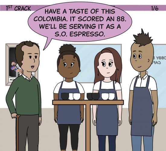 1st Crack a Coffee Comic for the Weekend - Nov. 6, 2021 Panel 1
