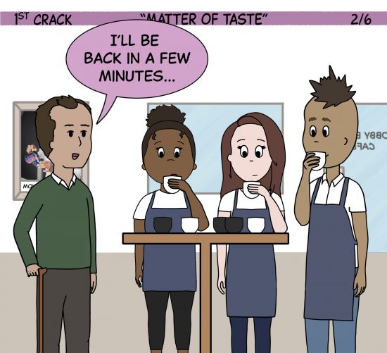 1st Crack a Coffee Comic for the Weekend - Nov. 6, 2021 Panel 2