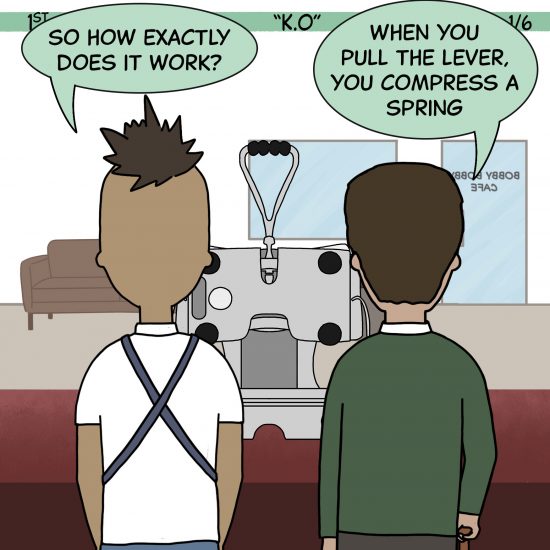 1st Crack a Coffee Comic for the Weekend - Nov. 20, 2021 Panel 1