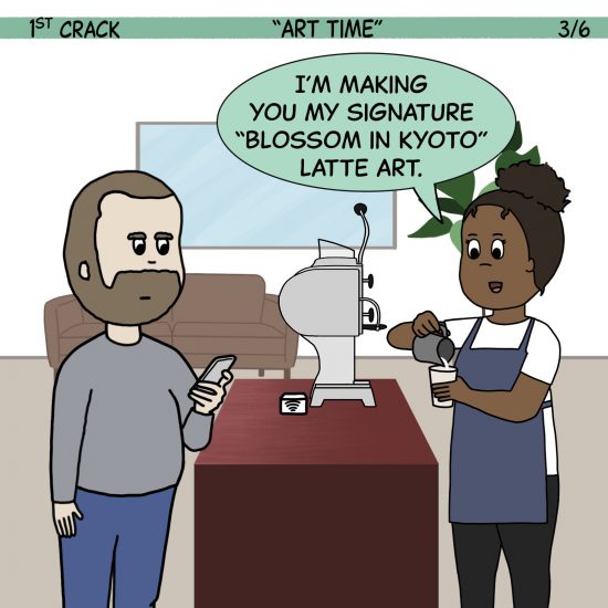 1st Crack a Coffee Comic for the Weekend - Dec. 4, 2021 Panel 3