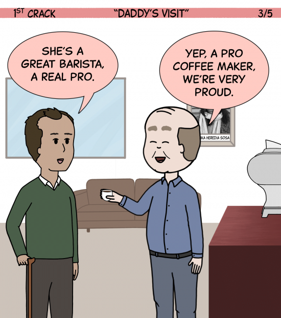 1st Crack a Coffee Comic for the Weekend - Jan. 15, 2022 Panel 3