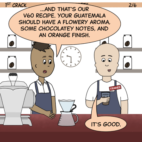 1st Crack a Coffee Comic for the Weekend - March 5, 2022 Panel 2