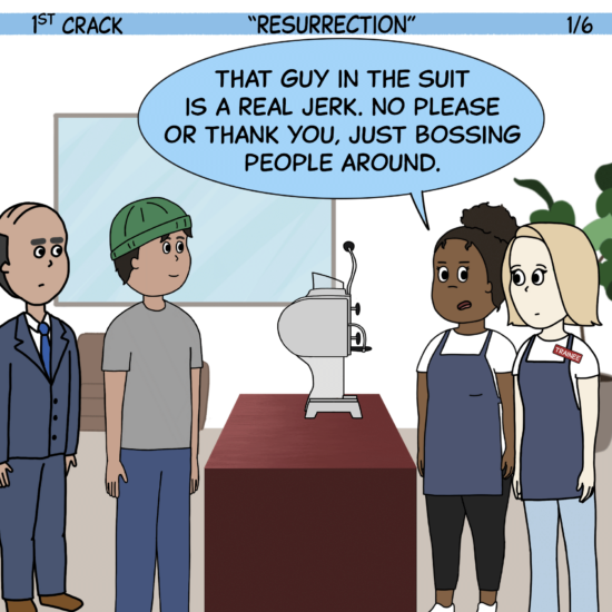 1st Crack a Coffee Comic for the Weekend - March 26, 2022 Panel 1