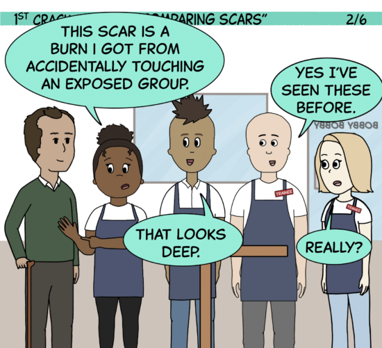 1st Crack a Coffee Comic for the Weekend - April 2, 2022 Panel 2