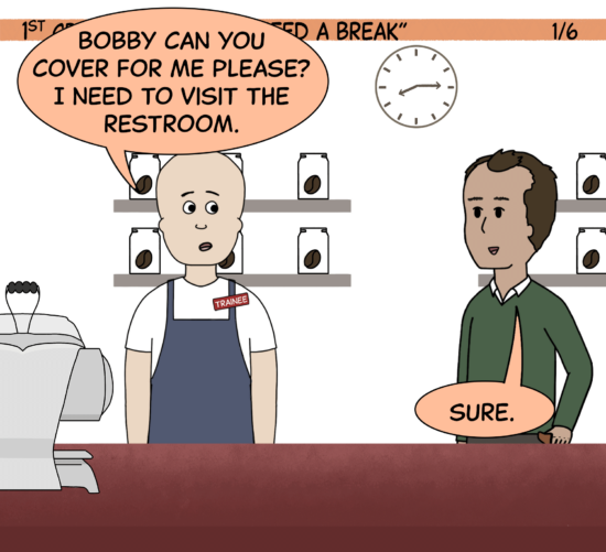 1st Crack a Coffee Comic for the Weekend - April 16, 2022 Panel 1