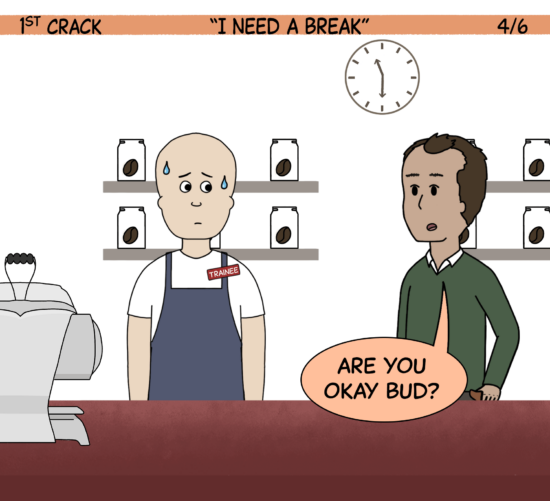 1st Crack a Coffee Comic for the Weekend - April 16, 2022 Panel 4