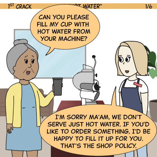 1st Crack a Coffee Comic for the Weekend - May 5, 2022 Panel 1