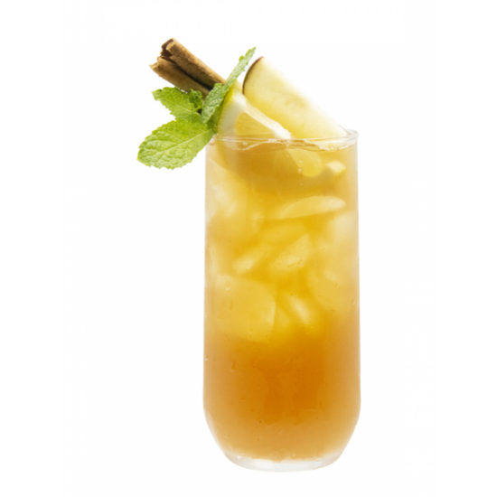 Summer drinks like the Arnold Palmer can be given a twist with Monin's Caramel Apple Butter syrup pictured here.