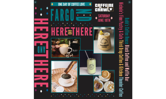 Poster for Caffeine Crawl Fargo