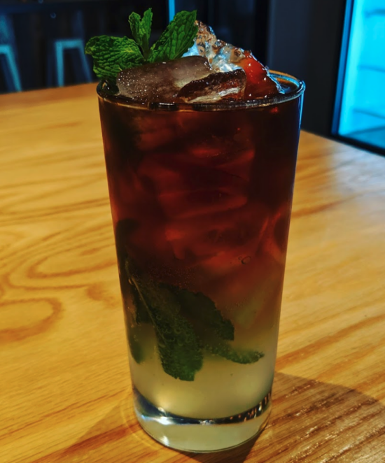 One of five featured summertime coffee drinks, the Hex Shandy from HEX Coffee Roasters.