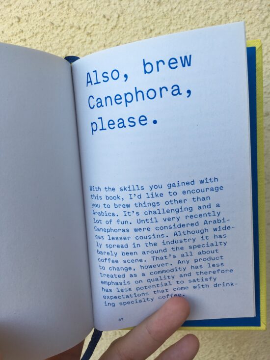Titelseite des Kapitels Bitte auch Canephora brauen.
