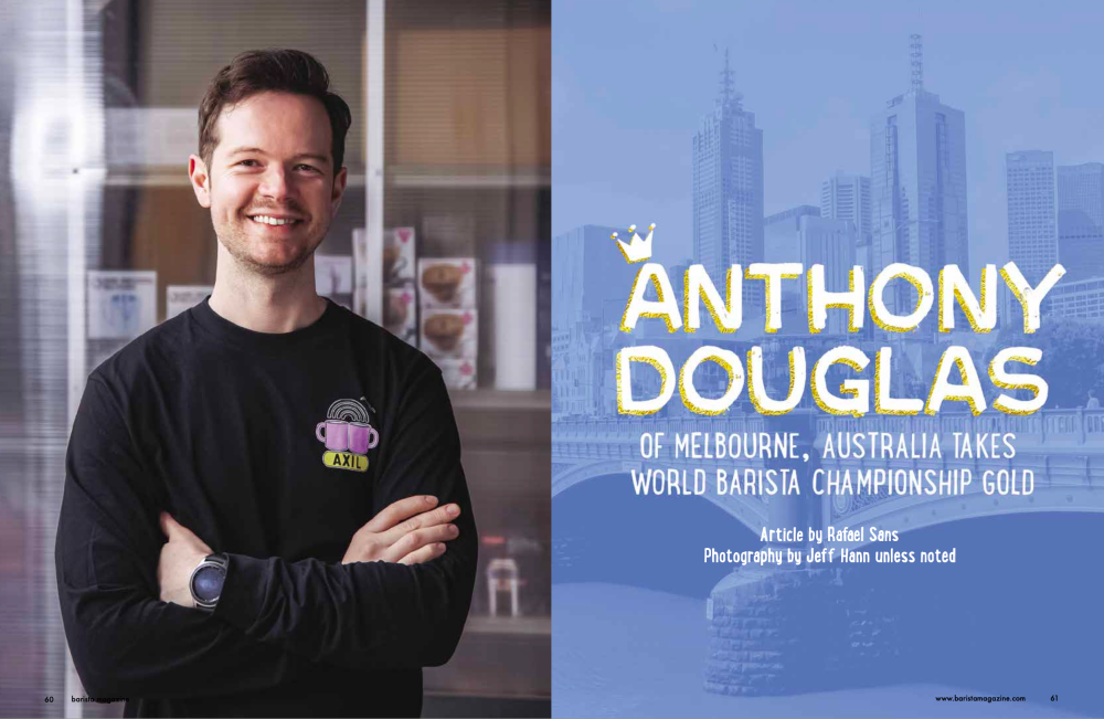 Naslovna naslovnica Anthonyja Douglasa.