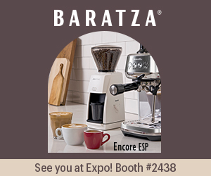 Baratza Ad see you at Expo Booth 2438
