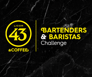 Barista and Bartender Challenge ad from Licor43