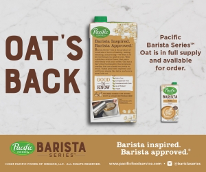 Pacific Barista Series Oats Back Ad