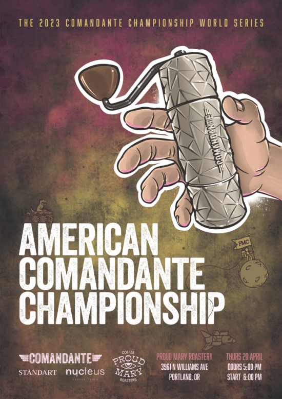 American Comandante Championship poster.