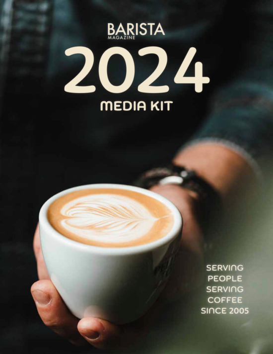 2024 Barista Magazine Media Kit cover