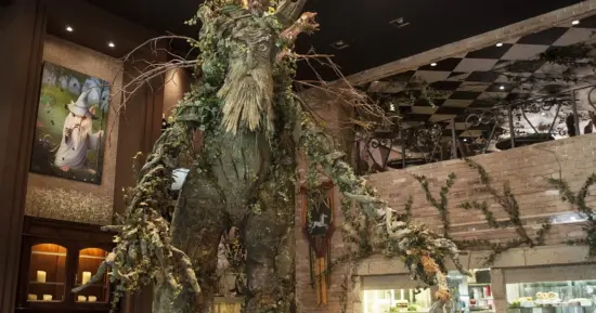 A replica of Treebeard from LOTR.