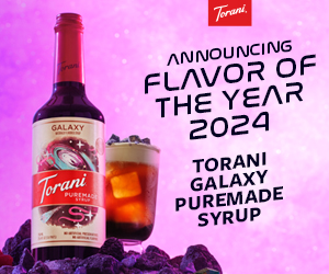 Torani Galaxy Syrup banner ad