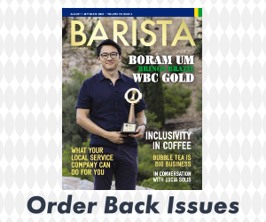 Barista Magazine Back Issue Banner Ad
