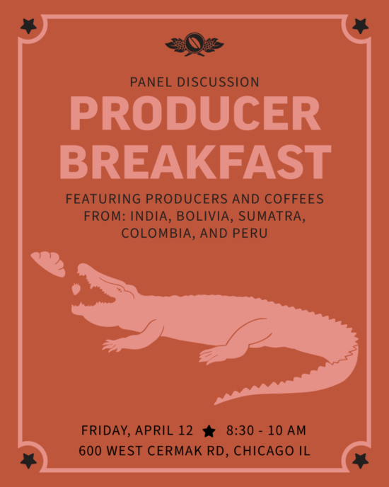 Cafe Imports Producer Breakfast Poster
