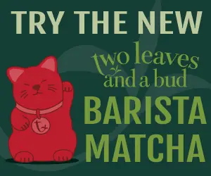 Two Leaves and a Bud Banner Ad
